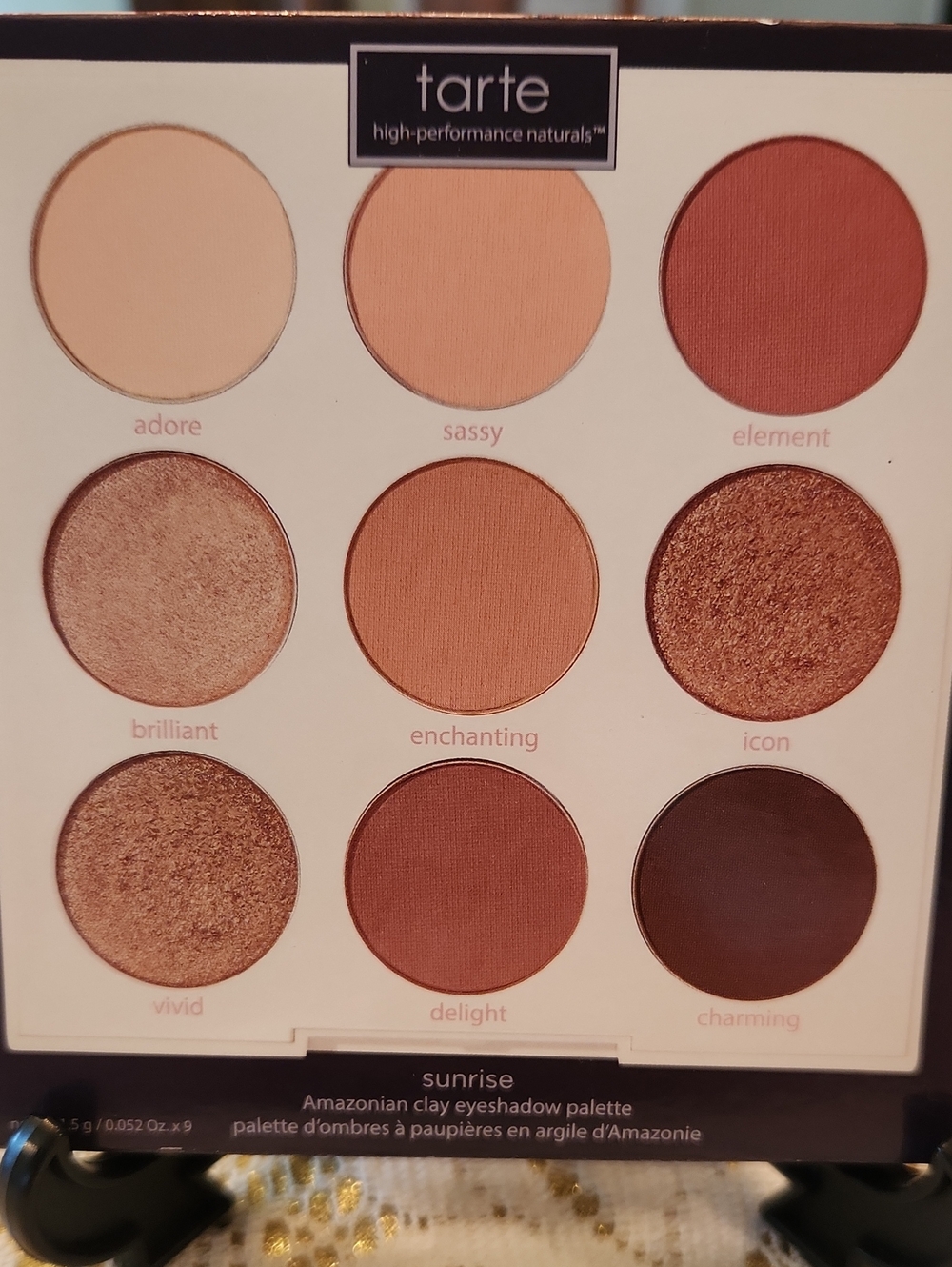 tarte Sunrise Eyeshadow Palette — Peach, Copper & Brown Shades